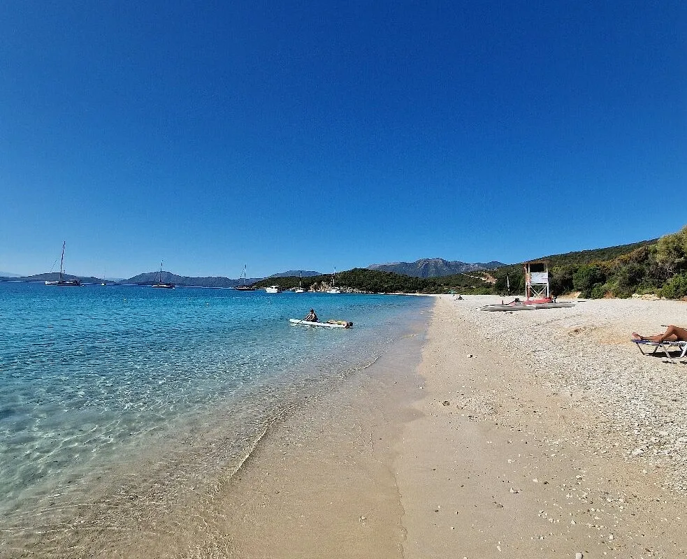 Vathiavali Beach, stop in Greece — photo 2