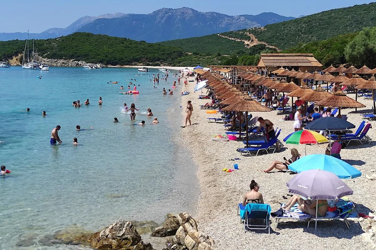 Vathiavali Beach, stop in Greece — photo 4
