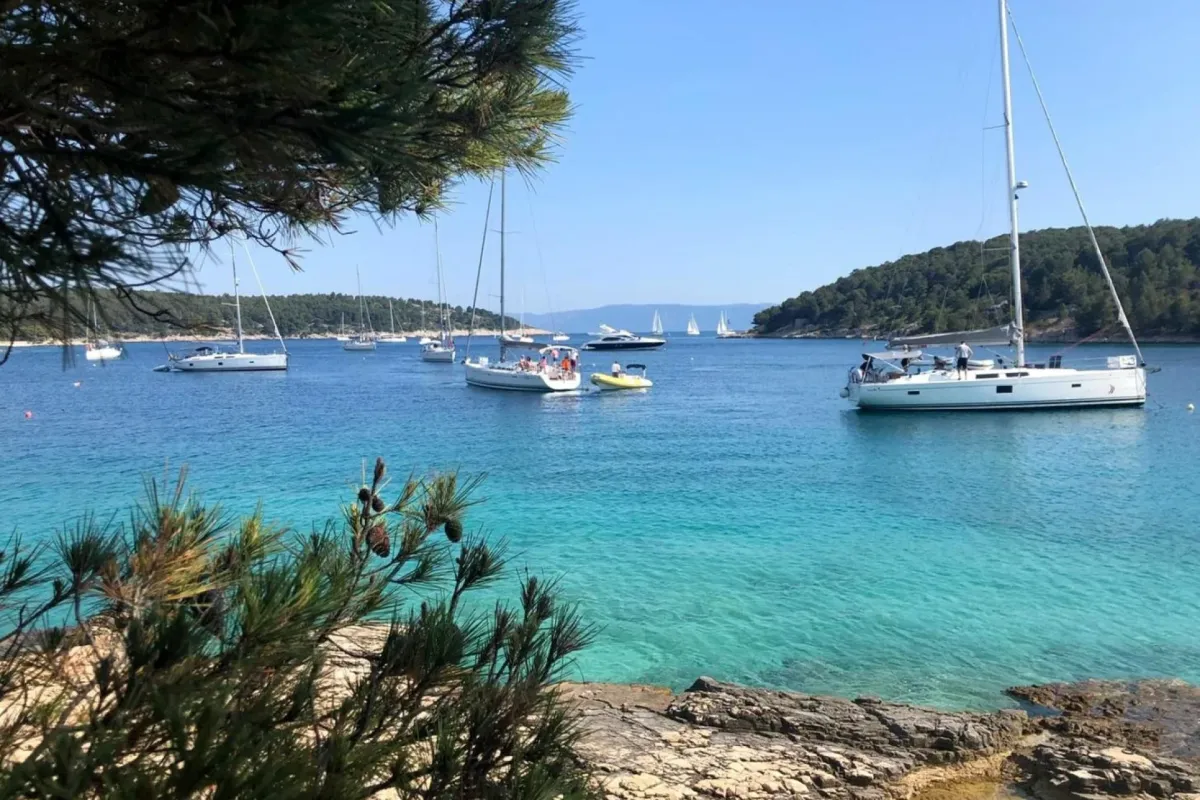 Lučice Anchorage in Općina Milna, Croatia — photo 5