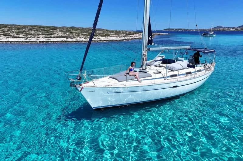 Tigani Parou Anchorage in Alyki, Greece — photo 5