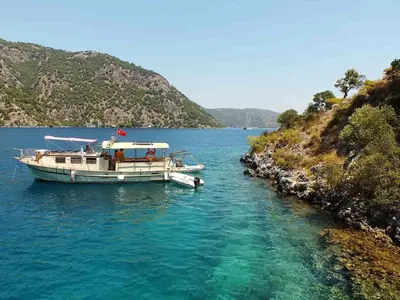 Sıralıbük Koyu, anchorage in Dalaman, Turkey — photo 3