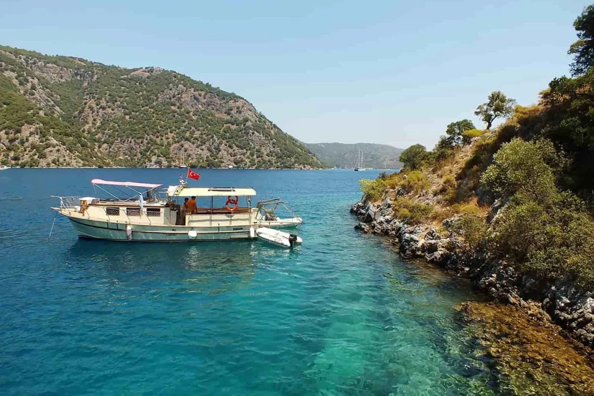 Sıralıbük Koyu, anchorage in Dalaman, Turkey — photo 3