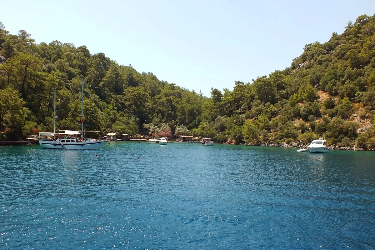 Sıralıbük Koyu, anchorage in Dalaman, Turkey — photo 7