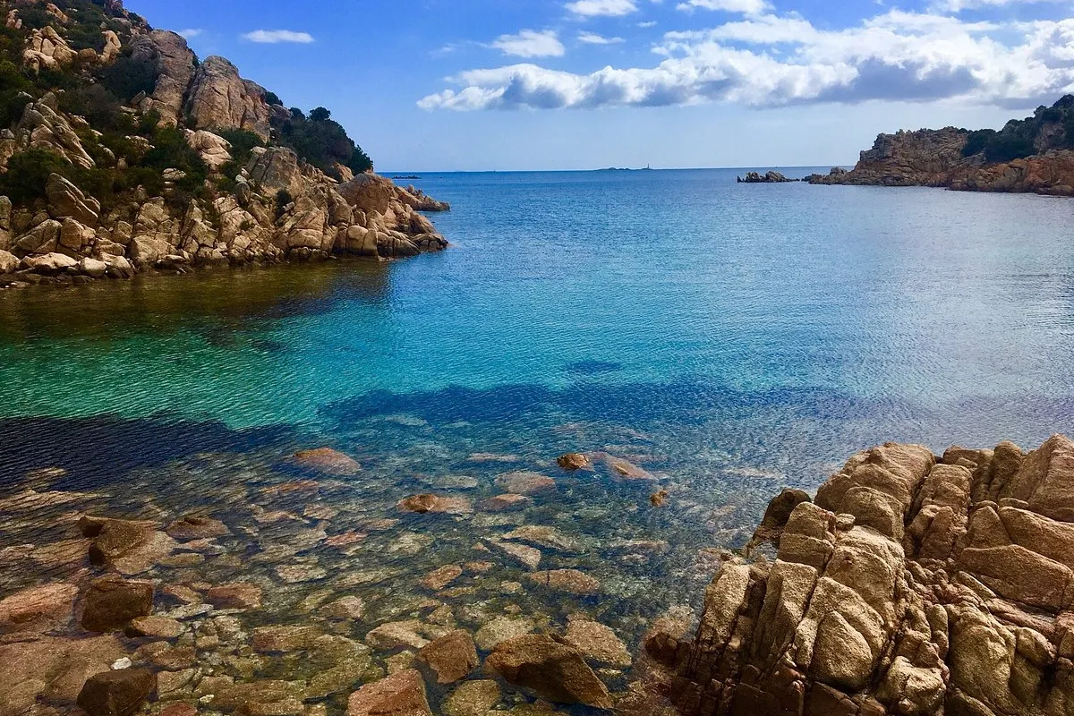 Cala Brigantina, anchorage in Italy