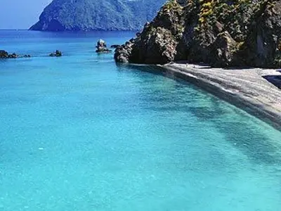 Spiagga della Papesca, stop in Lipari, Italy — photo 2