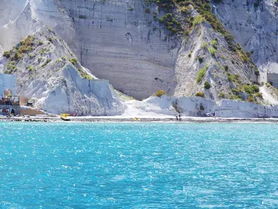 Spiagga della Papesca, stop in Lipari, Italy — photo 5