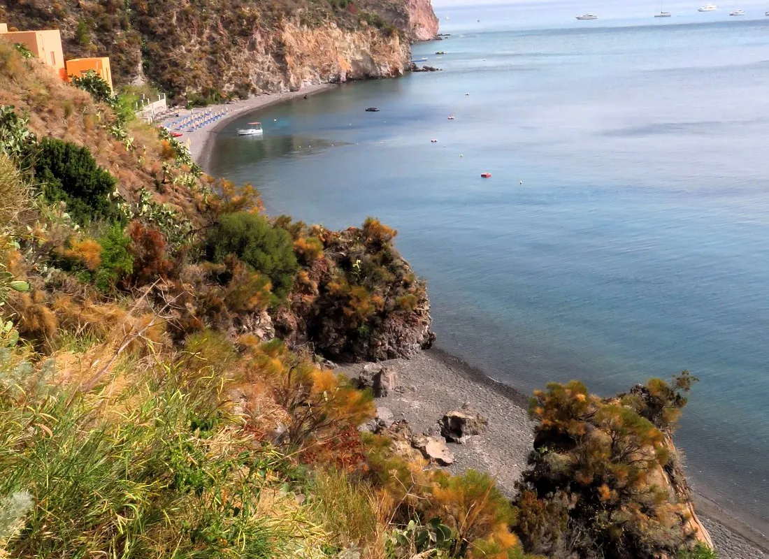 Spiagga della Papesca, stop in Lipari, Italy — photo 6