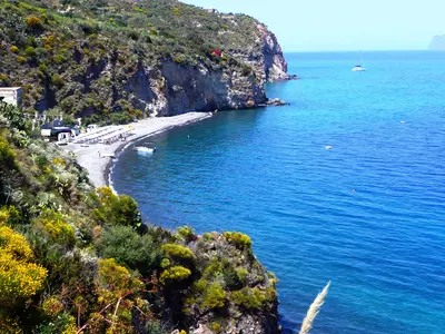 Spiagga della Papesca, stop in Lipari, Italy — photo 4