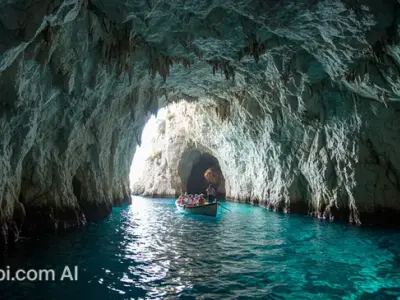 Grotta Bianca, stop in Ponza, Italy — photo 2