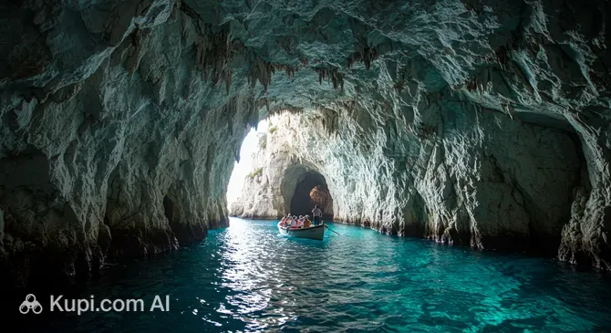 Grotta Bianca, stop in Ponza, Italy — photo 2