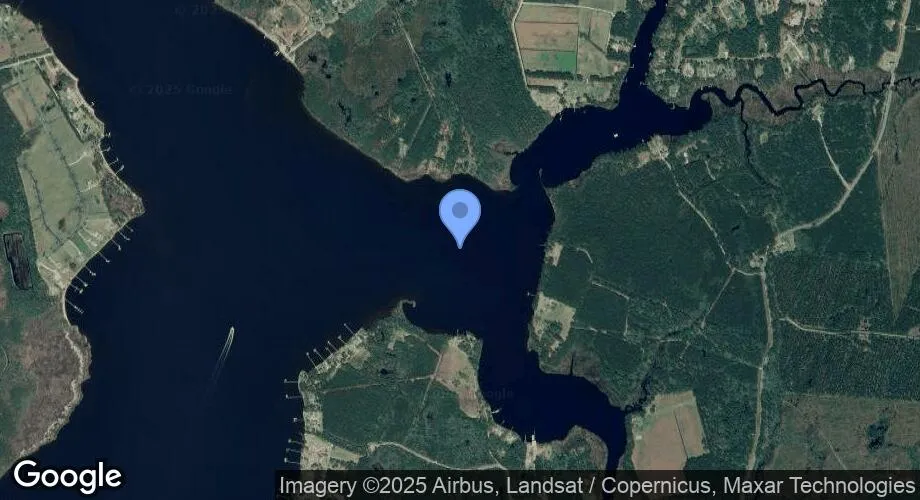 Taylor's Creek, anchorage in Beaufort, United States