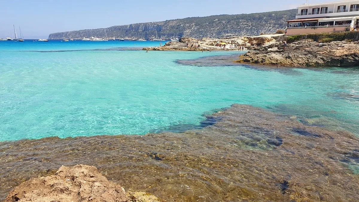 Caló de Sant Agustí Anchorage in Spain