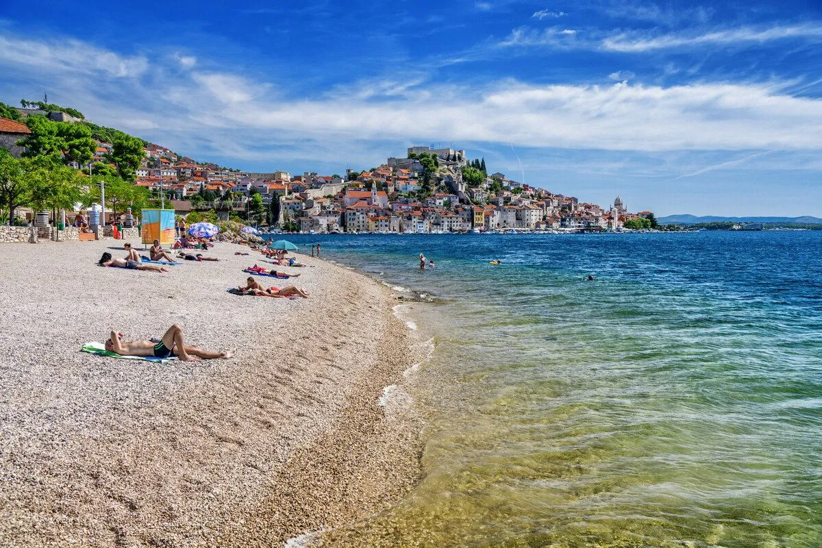 Banje, stop in Grad Šibenik, Croatia — photo 2
