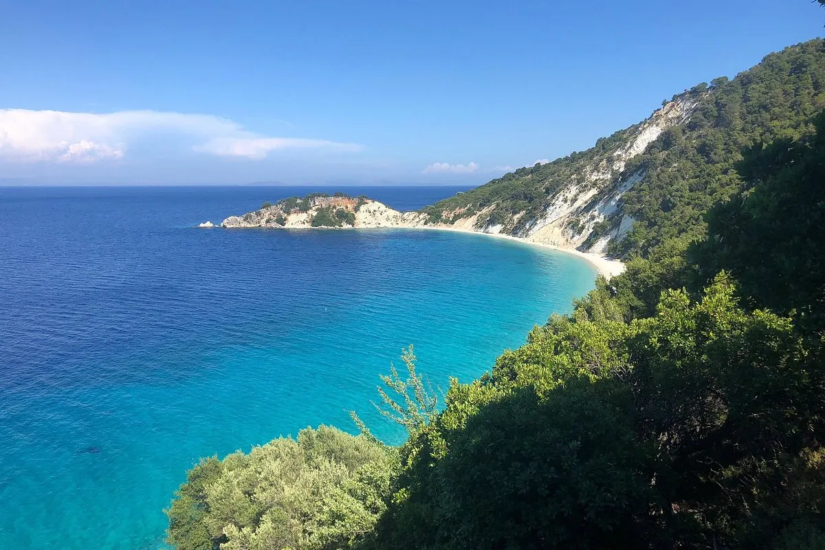 Gidaki Beach, stop in Greece