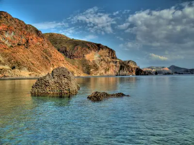 Spiaggia Valle Muria, stop in Lipari, Italy — photo 5