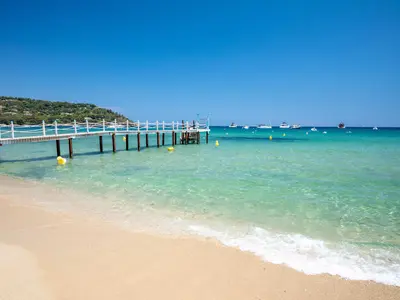 Plage de Tahiti, stop in Saint-Tropez, France — photo 4