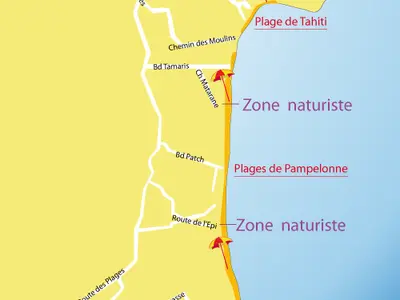 Plage de Tahiti, stop in Saint-Tropez, France — photo 5
