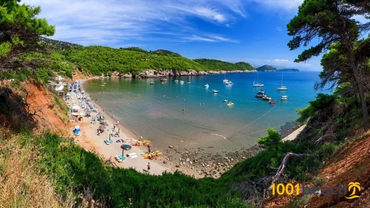 Uvala Šunj, anchorage in Dubrovnik, Croatia