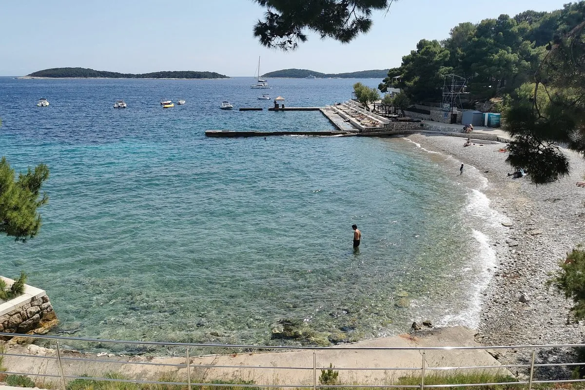 Bonj Anchorage in Hvar town, Croatia