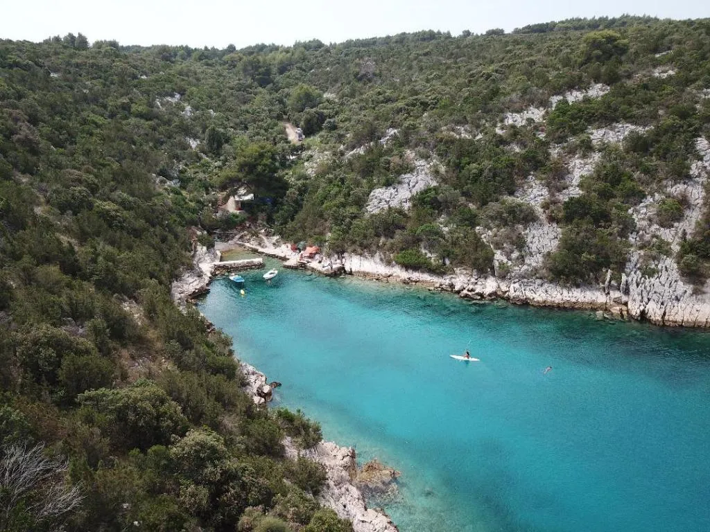 Uvala Tatinja, anchorage in Rogač, Croatia — photo 4