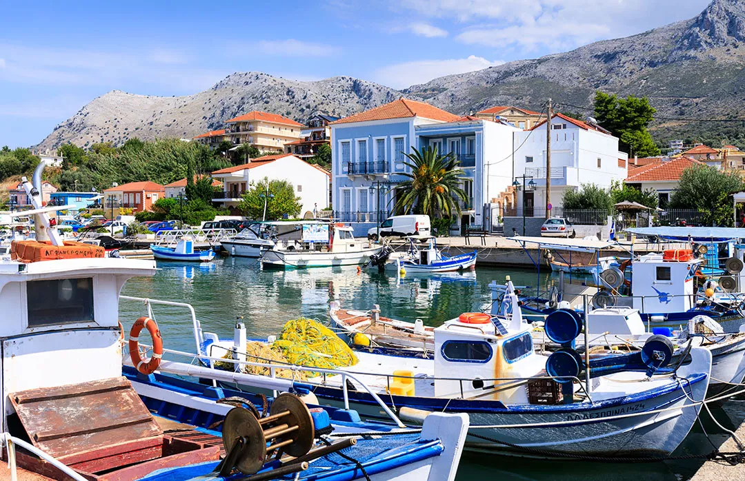 Varko, stop in Municipal Unit of Palairos, Greece