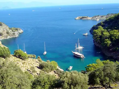 Büyükağa Koyu, anchorage in Dalaman, Turkey — photo 2