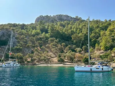 Büyükağa Koyu, anchorage in Dalaman, Turkey — photo 4