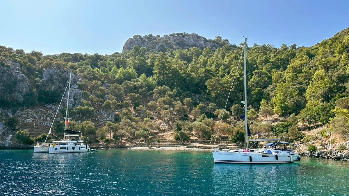 Büyükağa Koyu, anchorage in Dalaman, Turkey — photo 4