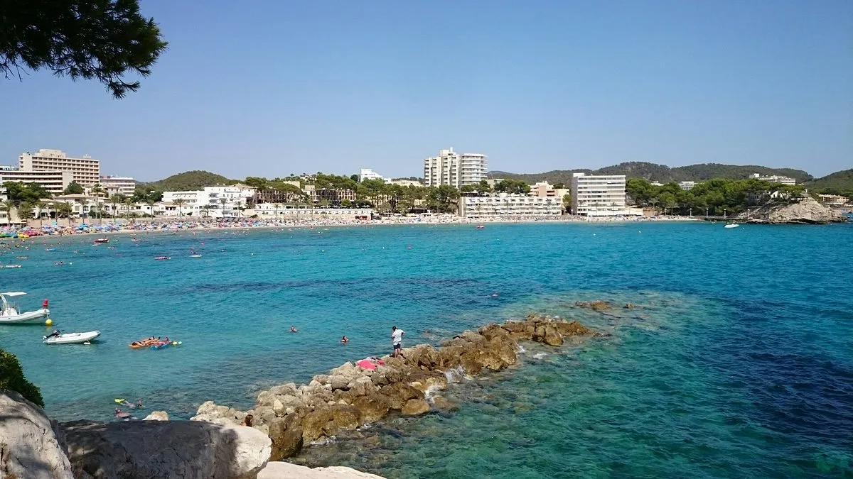 Platja de Palmira, stop in Spain