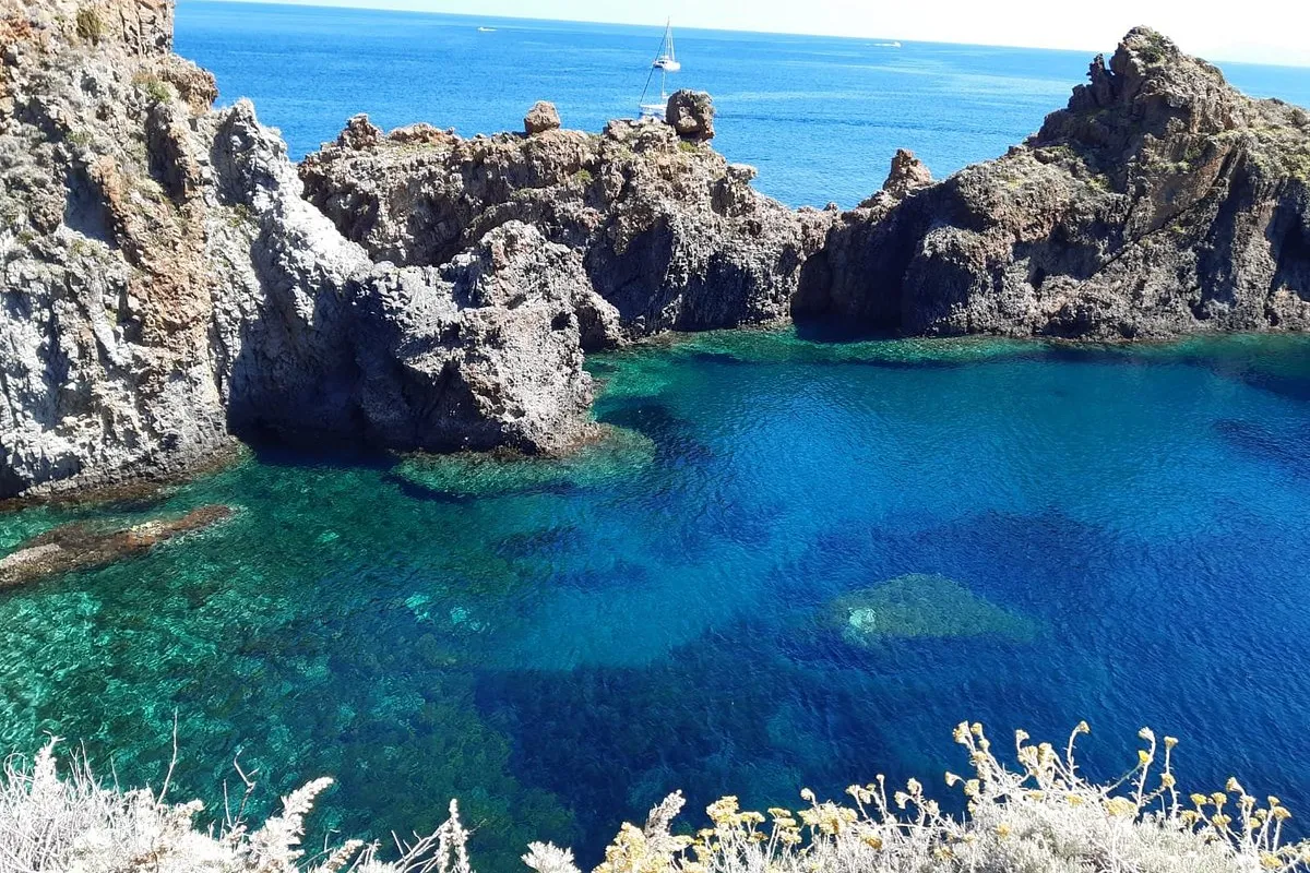 Cala Junco, anchorage in Italy