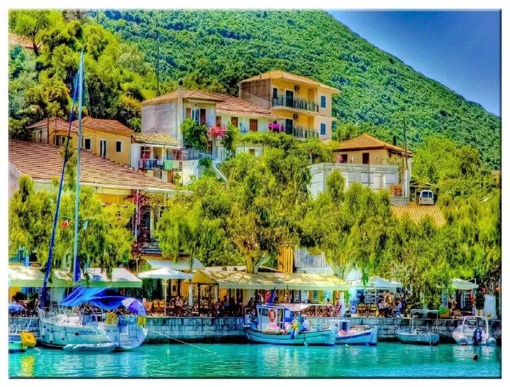 Vasiliki, stop in Municipal Unit of Apollonioi, Greece