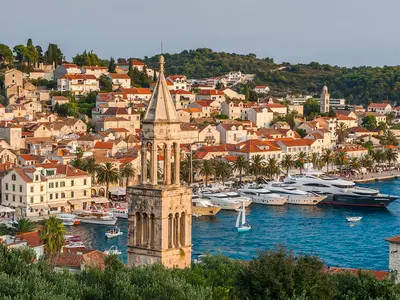 Uvala Prevojice, anchorage in Hvar town, Croatia — photo 3