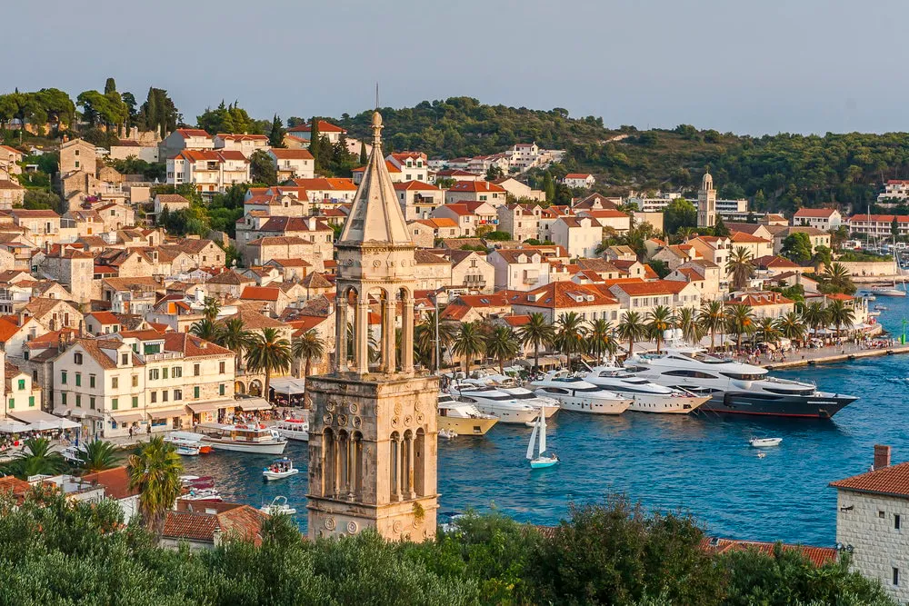 Uvala Prevojice, anchorage in Hvar town, Croatia — photo 3