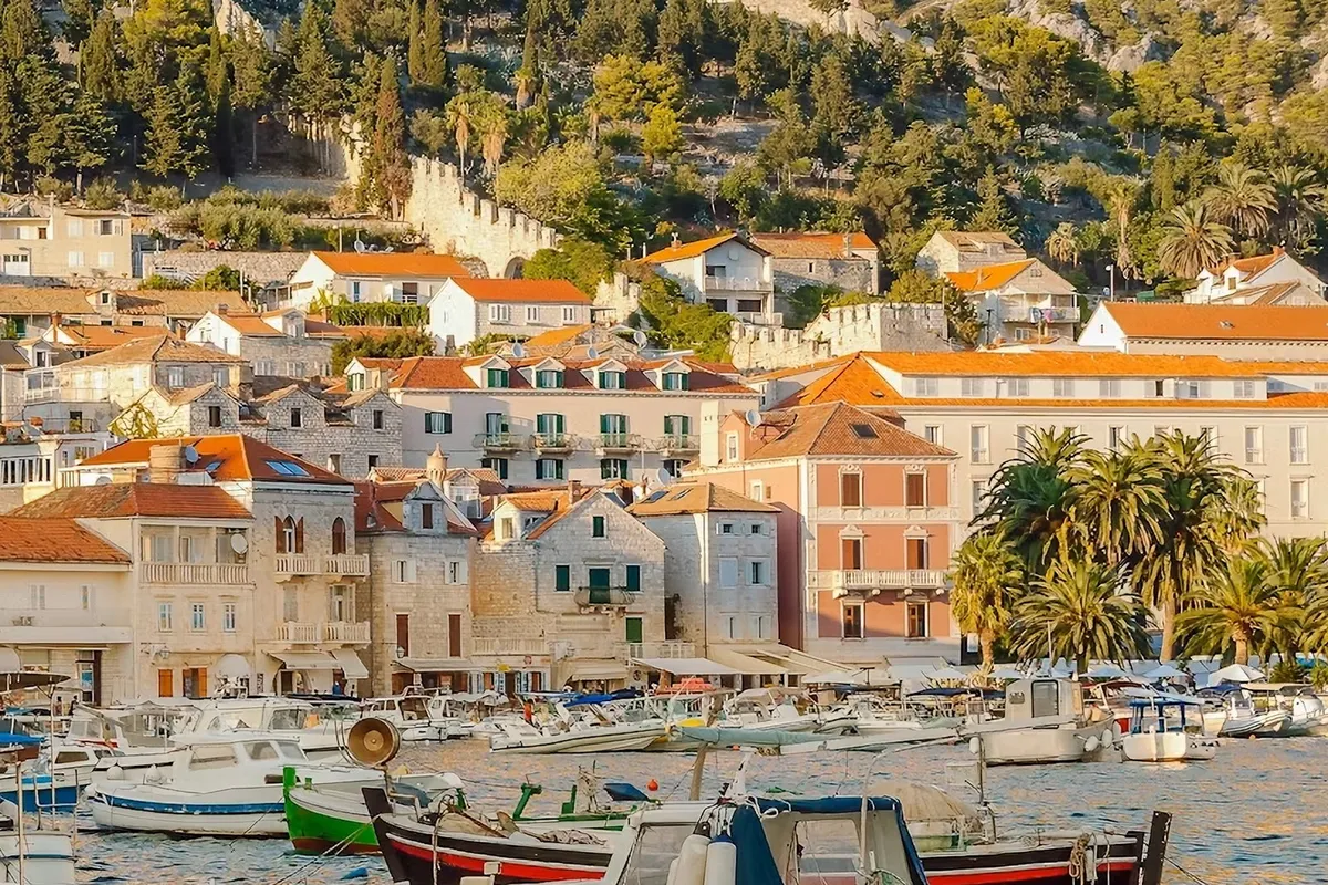 Uvala Prevojice, anchorage in Hvar town, Croatia — photo 10