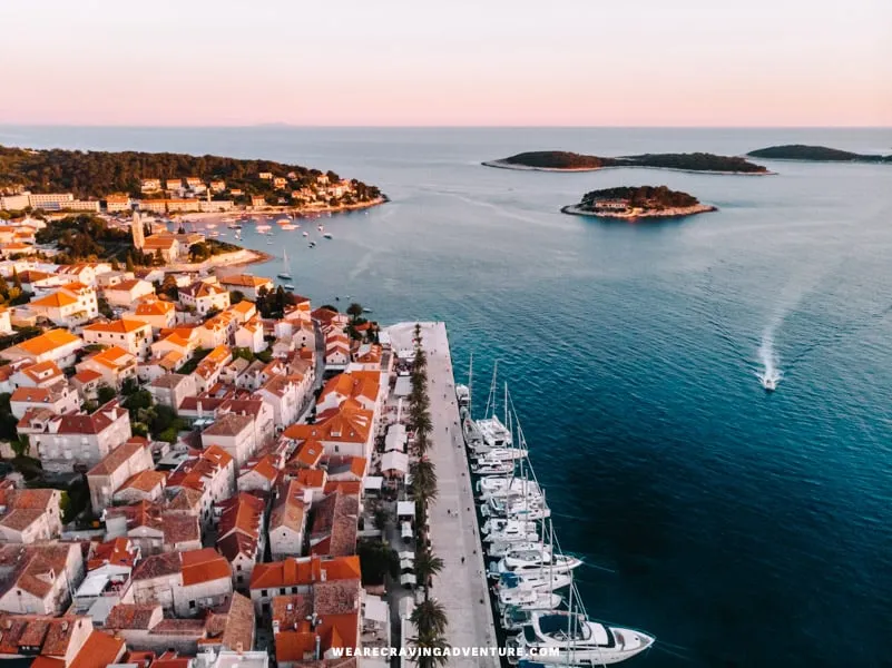 Uvala Prevojice, anchorage in Hvar town, Croatia — photo 8