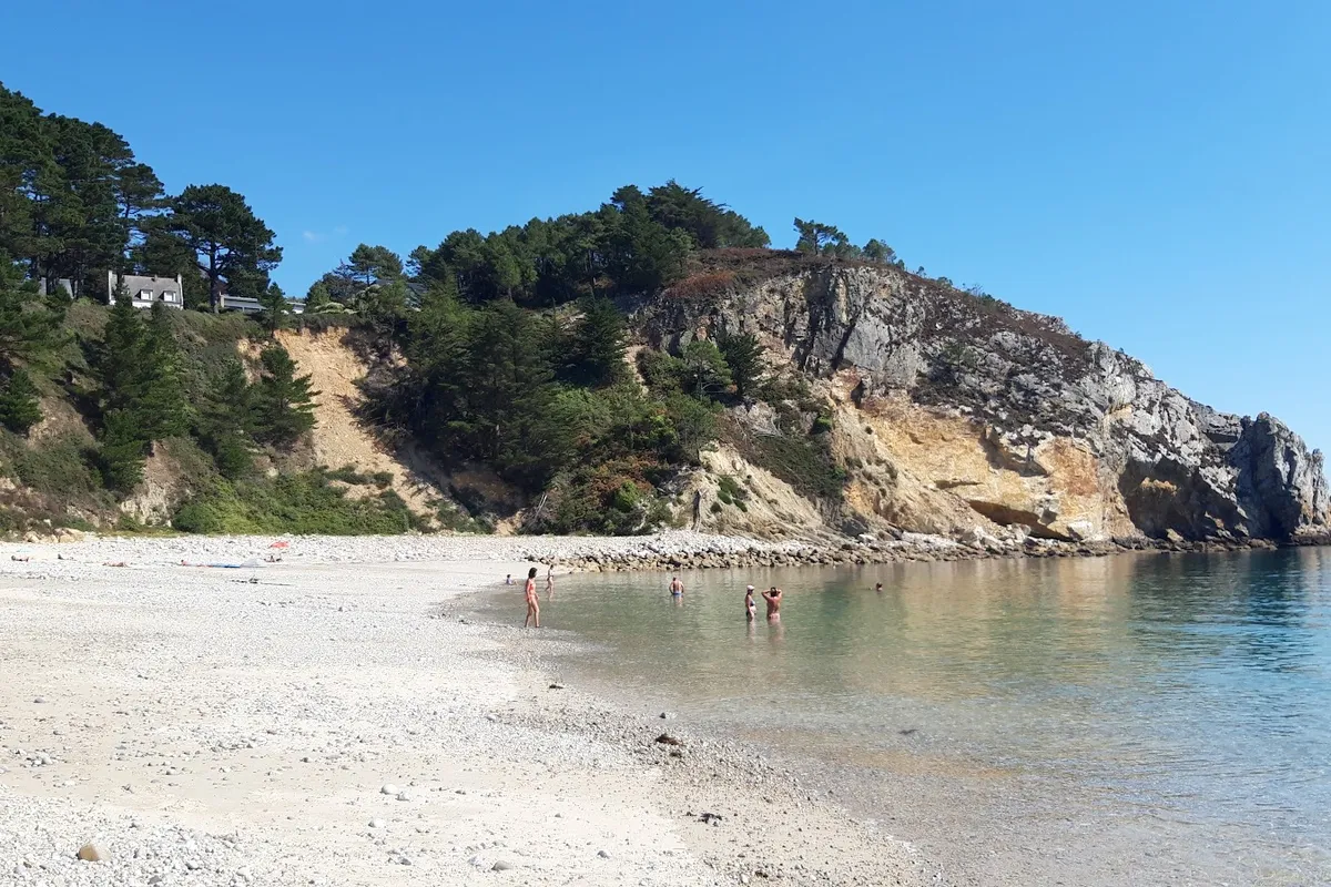 Plage du Porzic, stop in France — photo 6