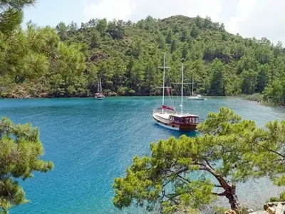 Osmanağa Koyu, anchorage in Fethiye, Turkey — photo 4