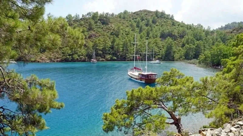 Osmanağa Koyu, anchorage in Fethiye, Turkey — photo 4