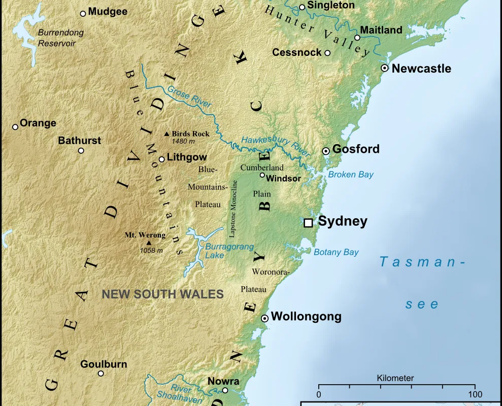 The Basin, stop in Sydney, Australia