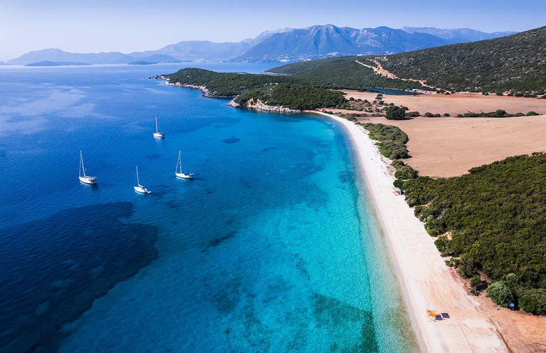 Vathiavali Beach, stop in Municipal Unit of Palairos, Greece — photo 5
