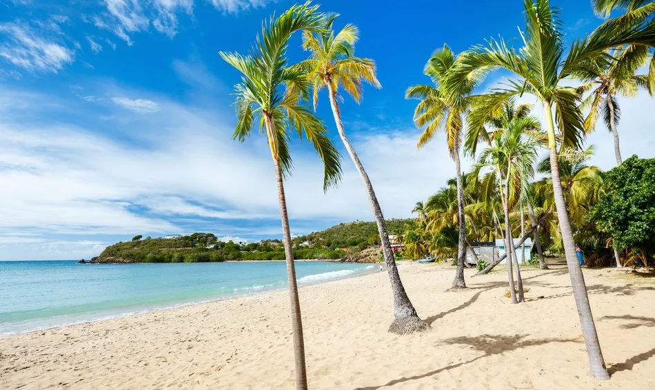 Carlisle Bay, anchorage in Falmouth, Antigua and Barbuda