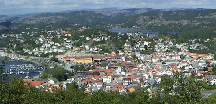 Egersund, stop
