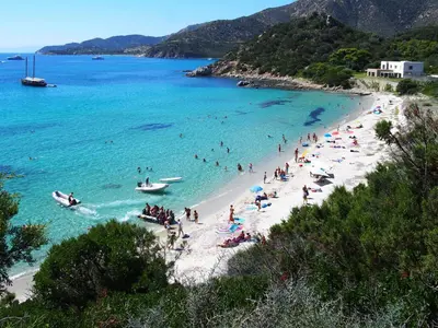 Spiaggia Cuccureddus, stop in Crabonaxa/Villasimius, Italy — photo 3
