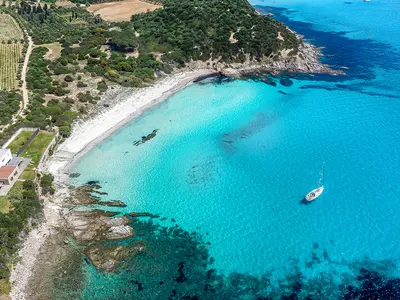 Spiaggia Cuccureddus, stop in Crabonaxa/Villasimius, Italy — photo 4