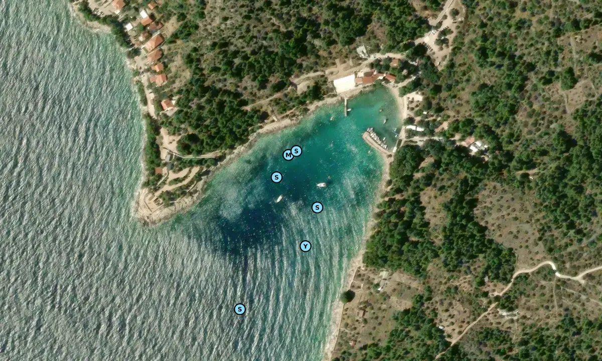 Uvala Brnac veli, anchorage in Croatia — photo 5