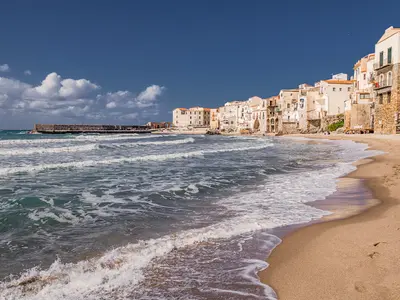 Spiaggia di Cefalù, stop in Cefalù, Italy — photo 4