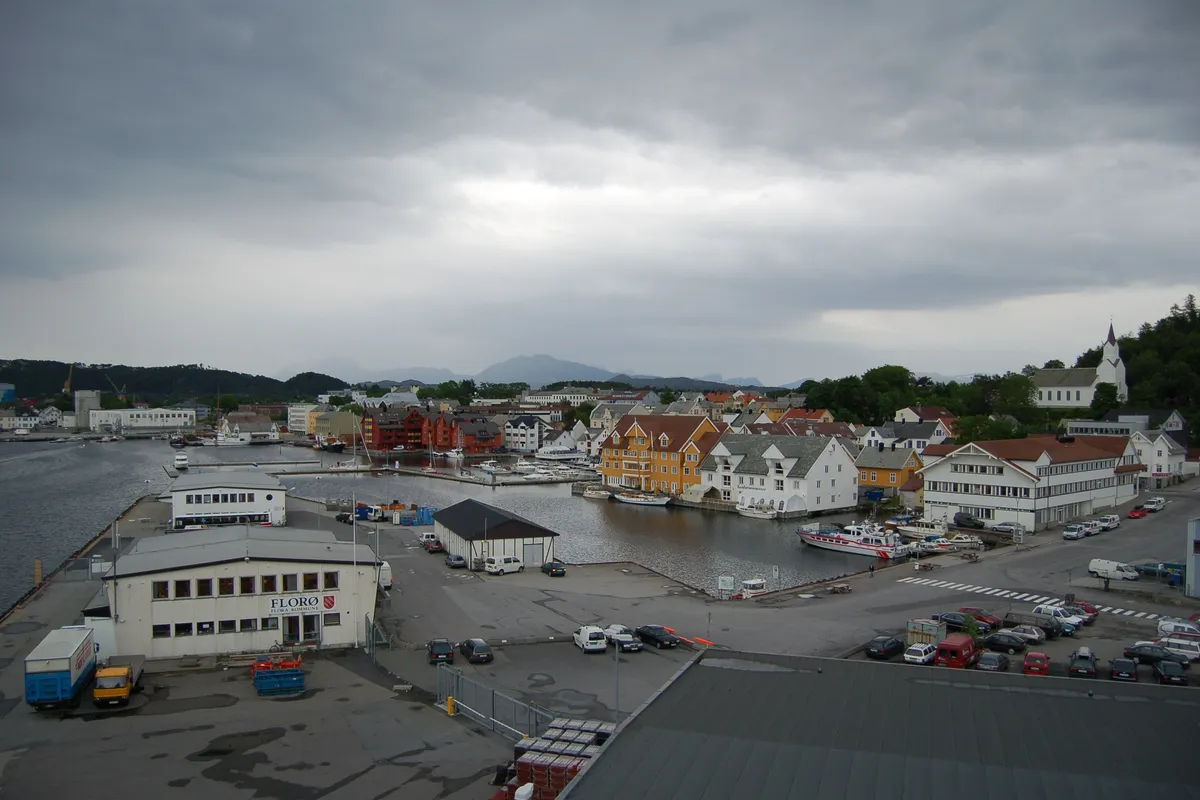 Flora, stop in Florø, Norway