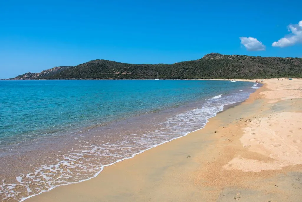 Plage de Tradicettu, stop in France