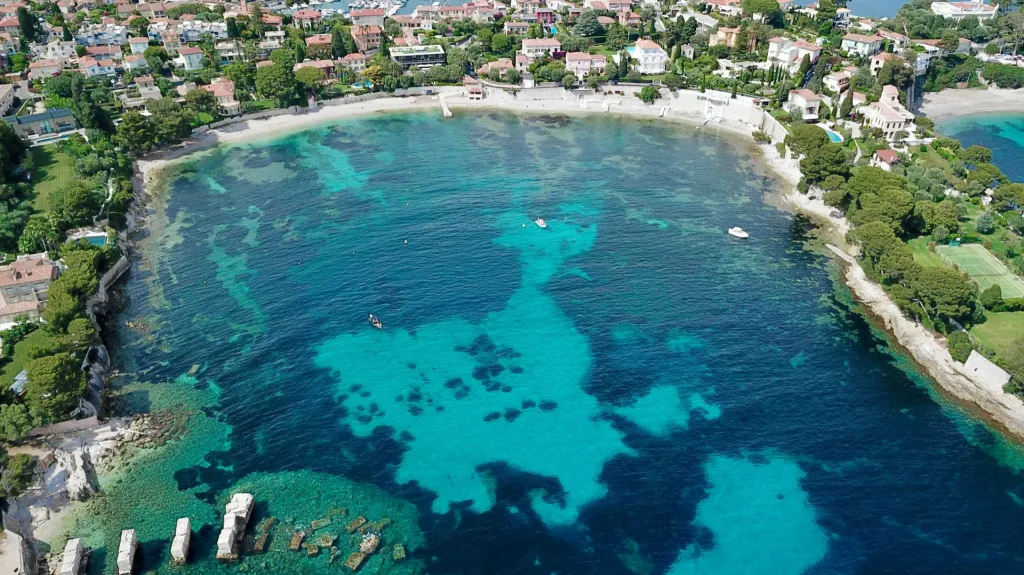 Anse des Fossés, anchorage in Villefranche-sur-Mer, France