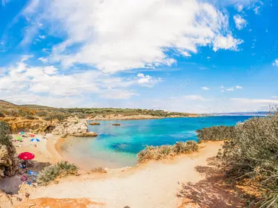 a cala di u Lazarettu, anchorage in France — photo 5